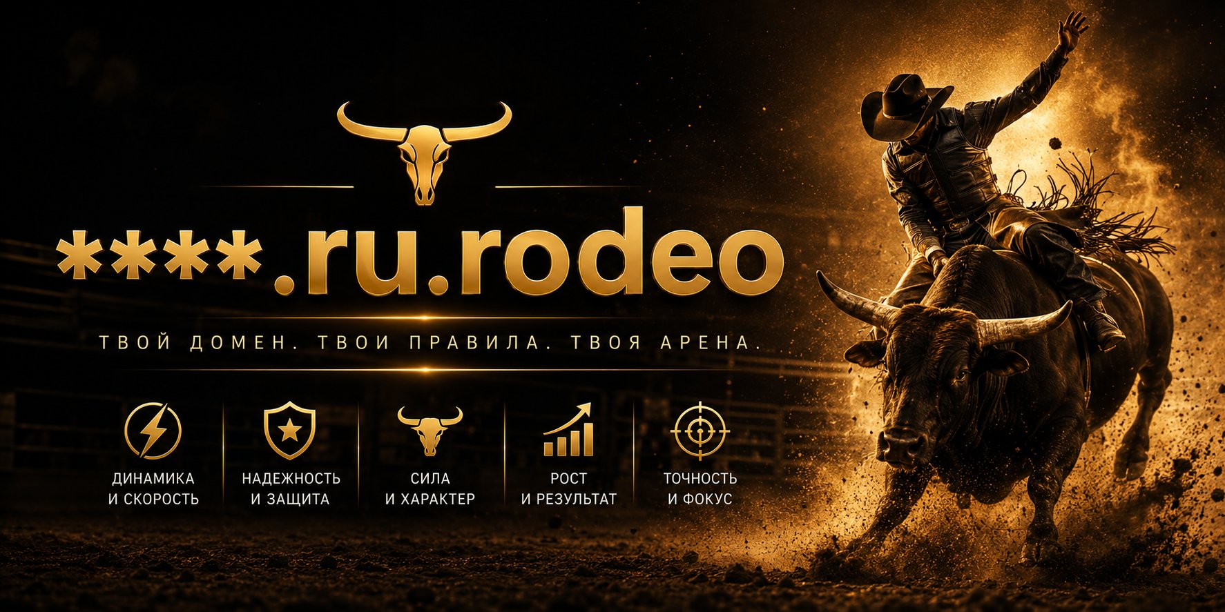 Promotional banner for ru.rodeo
